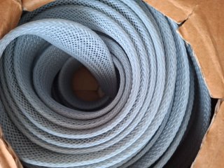 Funda trenzada Interflex gris DN20 25m