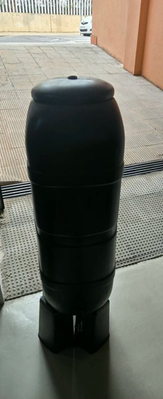 Depósito agua PVC 200L para riego