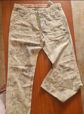 Massimo Dutti Pantalones Estampado Exclusivo