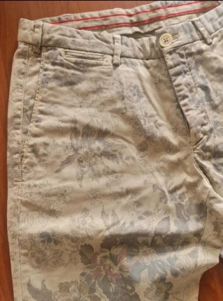 Massimo Dutti Pantalones Estampado Exclusivo