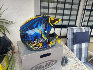 Casco Moto Infantil Batman DC Comics Talla L