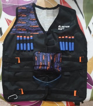 Chaleco Táctico Juguete Nerf