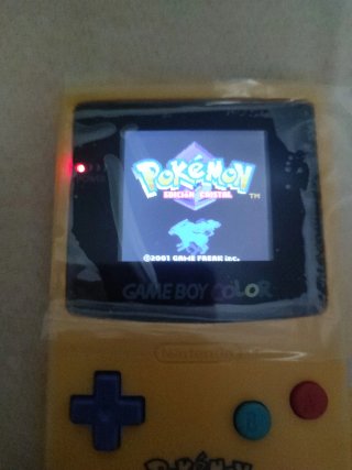 Game Boy Color Pikachu + 2 Juegos Pokémon