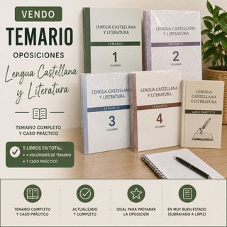 Material oposición Lengua Castellana y Literatura