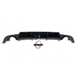 Difusor Trasero Volkswagen Golf 7.5 Look TCR Negro