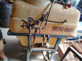 Sulfatadora para tractor