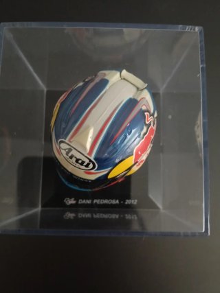 Mini Casco Dani Pedrosa 2012 MotoGP Arai