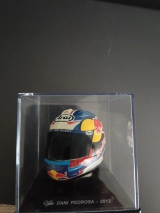 Mini Casco Dani Pedrosa 2012 MotoGP Arai