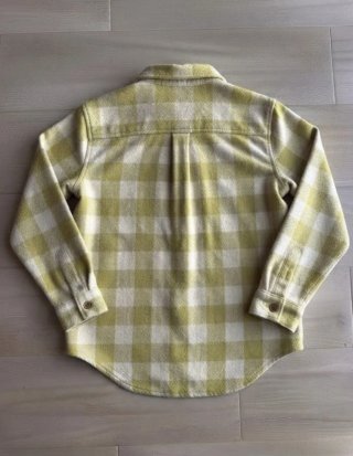 Camisa Franela Billabong Verde y Blanca Talla M