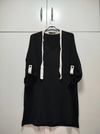 Vestido negro Zara Talla L/XL