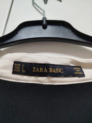 Vestido negro Zara Talla L/XL