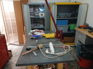 Lote Taller: Carros, Armarios y Maquinas