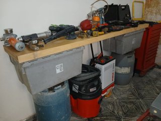 Lote Taller: Carros, Armarios y Maquinas