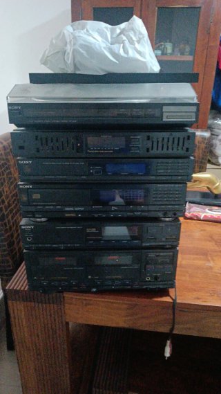 Equipo de música Sony