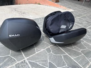 Maletas Shad Laterales y Top Case XXL