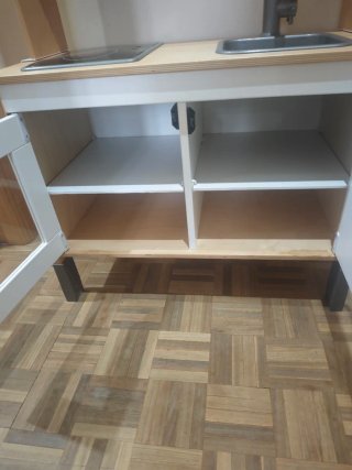Cocina infantil de madera