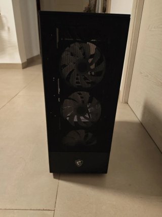 Caja PC MSI MAG FORGE 112R Negra Nueva