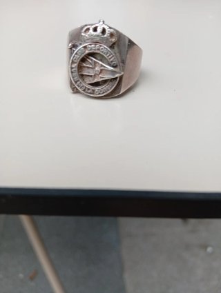 Anillo Plata RC Deportivo Coruña