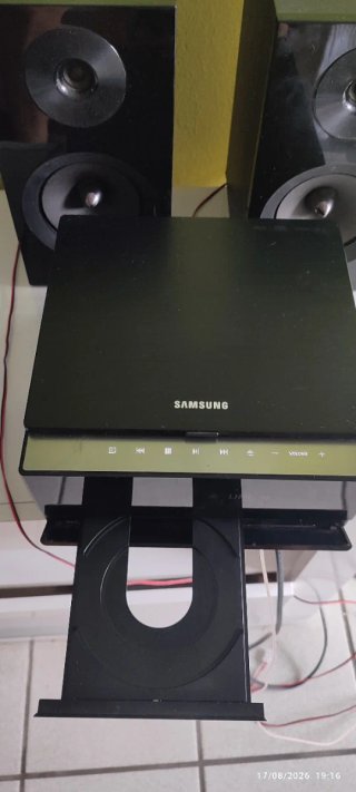 Equipo de música Samsung negro