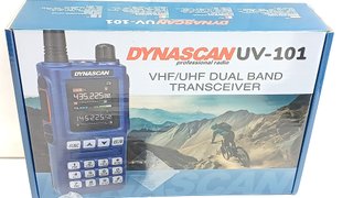 Dynascan UV-101 Walkie Talkie Doble Banda VHF/UHF