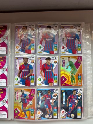 Cartas FC Barcelona Panini - Varios Jugadores