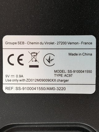 Base cargador SS-9100041550 aspiradora