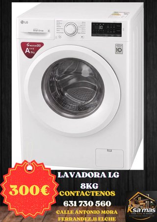 Lavadora LG 8KG
