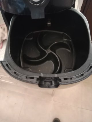 Freidora de aire Philips negra