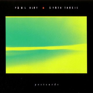 CD Jazz Paul Bley Synth Thesis