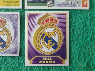 Lote cromos Real Madrid Panini Liga Este