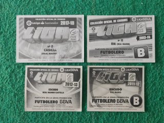 Lote cromos Real Madrid Panini Liga Este