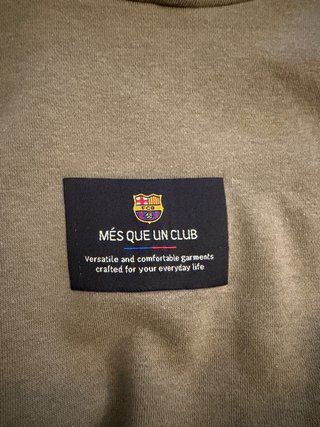 Sudadera FC Barcelona Verde Oliva