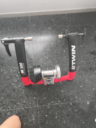 Rodillo B'TWIN RIDE 500 Fluid Technology