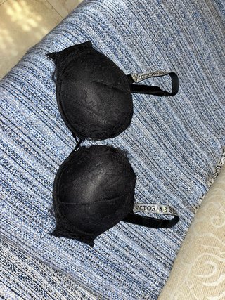 Sujetador Victoria's Secret Negro con Relleno