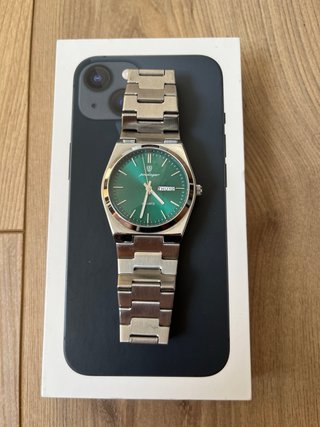 Reloj Poedagar para Honmbre - Esfera Verde