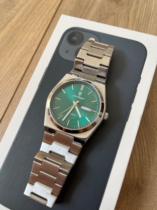 Reloj Poedagar para Honmbre - Esfera Verde