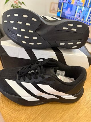 Adidas Zapatilla Deportiva Negra y Blanca