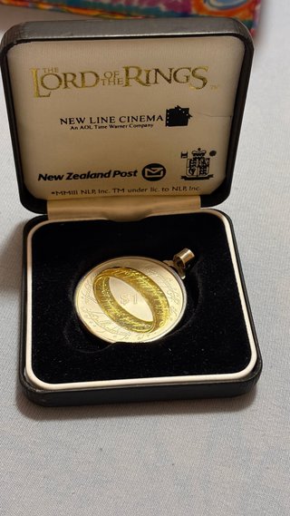 Moneda Señor de los Anillos