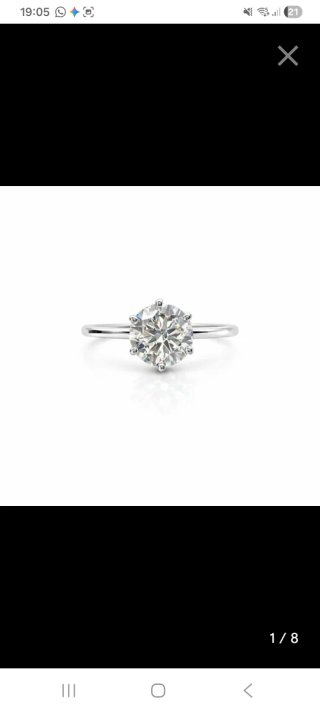 Anillo Solitario Diamante 1.00ct Oro