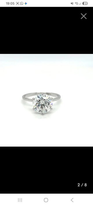 Anillo Solitario Diamante 1.00ct Oro
