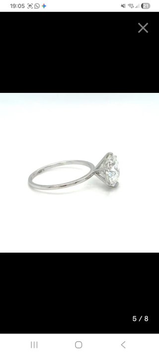 Anillo Solitario Diamante 1.00ct Oro