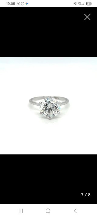 Anillo Solitario Diamante 1.00ct Oro