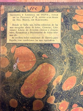 Libro antiguo s.XIX - Tables de logarithmes 1829