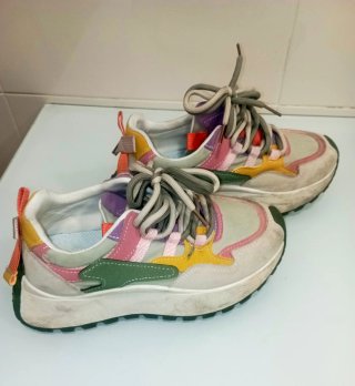 Zapatillas deportivas multicolor talla 36