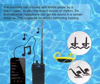 Auriculares conducción ósea natación