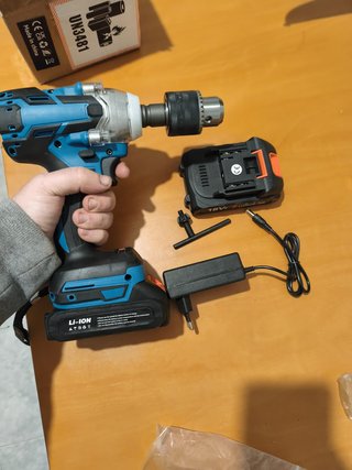 Atornilladora Llave Impacto + Motosierra 8"