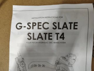 Frenos TRP G-Spec Slate T4 4 pistones