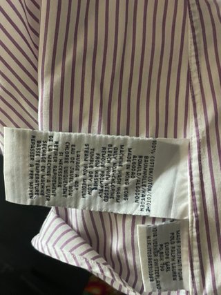 Camisa Polo Ralph Lauren rayas rosa y blanco