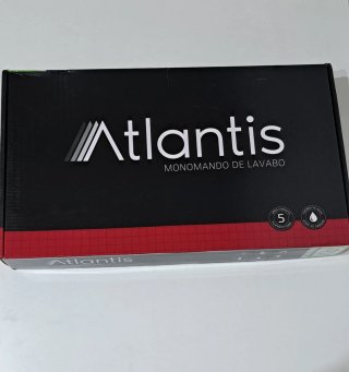 Grifo lavabo monomando Atlantis - oro viejo