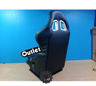 JI ASIENTO BAQUET UNIVERSAL NEGRO PIEL ESTILO EVO R022024C1